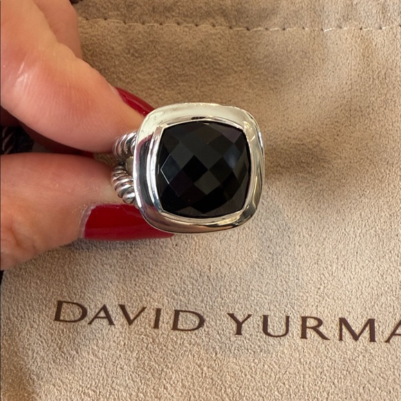 David Yurman Jewelry - David Yurman Albion Collection, Sterling Silver Black Onyx Ring,